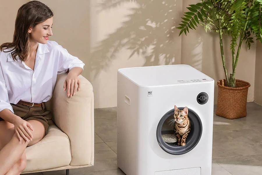 electronic cat litter box