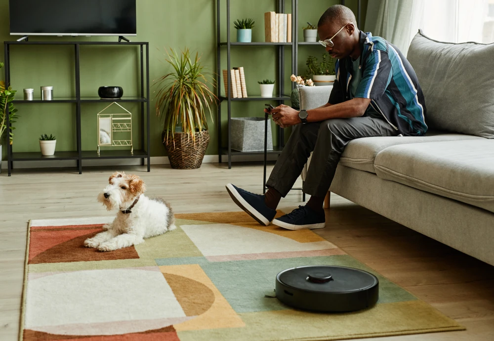 robot vacuum cleaner hardwood floor